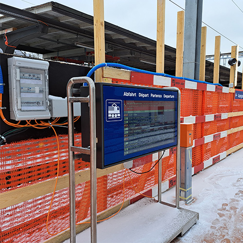 SBB Bahnhof Langenthal, Umsetzung BehiG – Technische Anlagen und Kabelanlagen